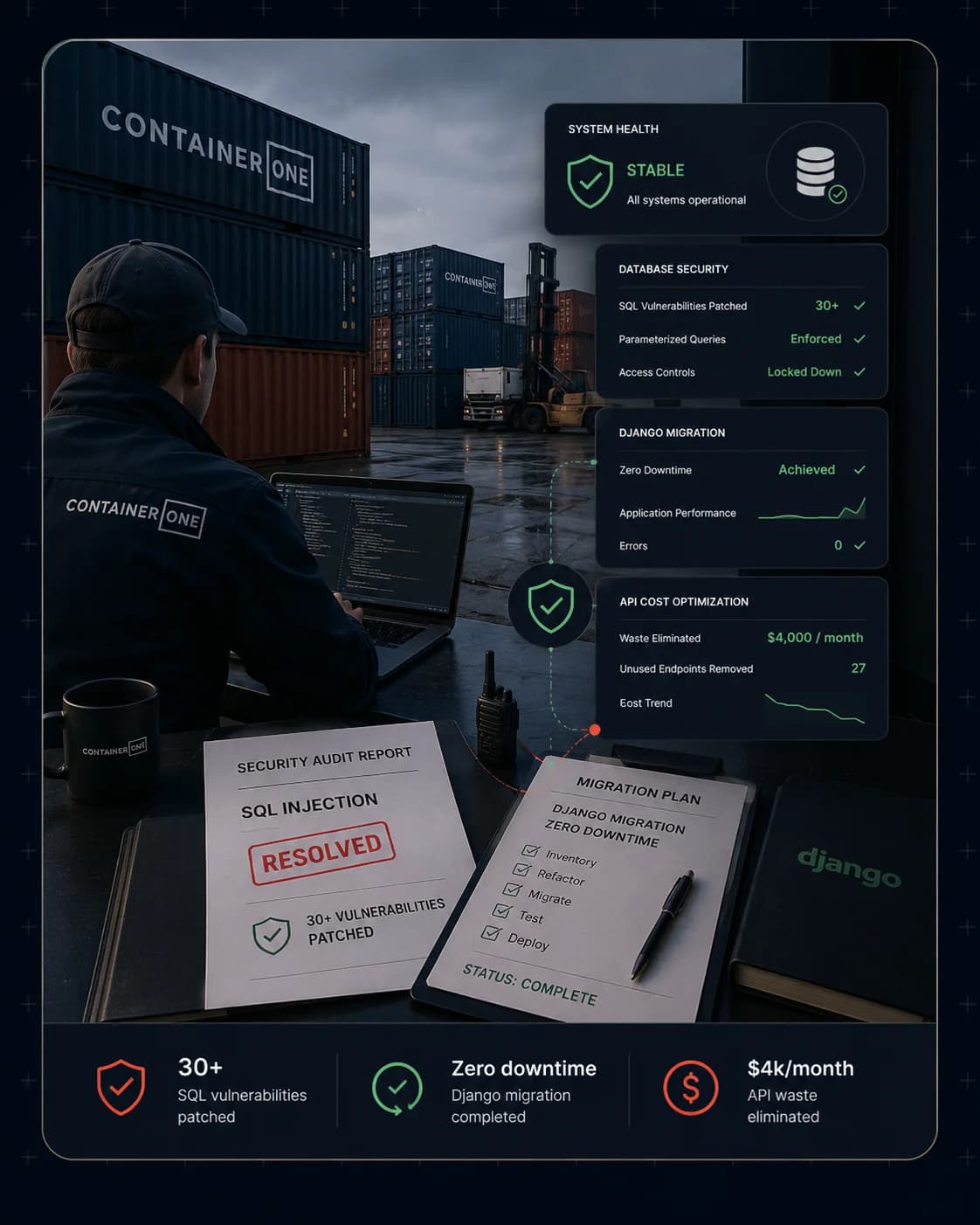 ContainerOne-proof of work