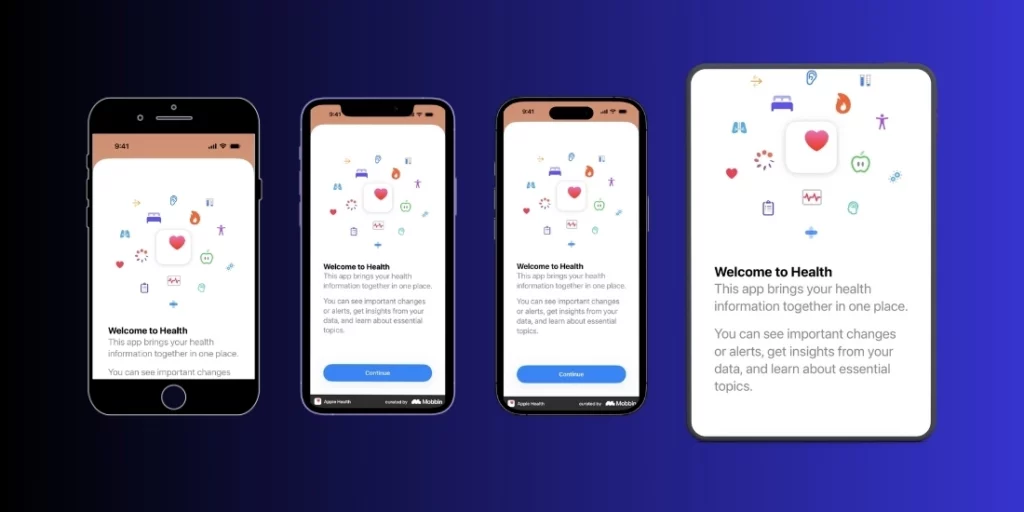 The App Store Connect interface showing screenshot upload slots for different iPhone models, a key part of the app submission process.